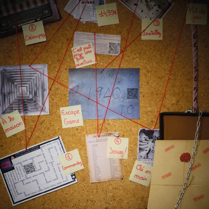 Escape Game Maison Domicile Imprimable