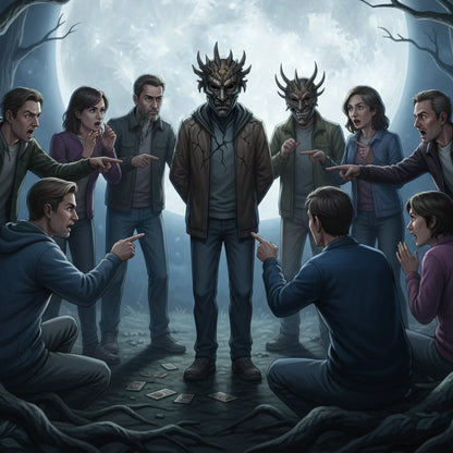 Le jeu des Traîtres à la maison - Loup-garou géant