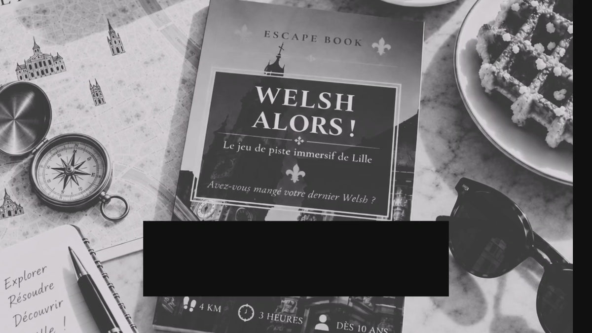 Charger la vidéo : Escape Games à la maison et Murder Party clé en main